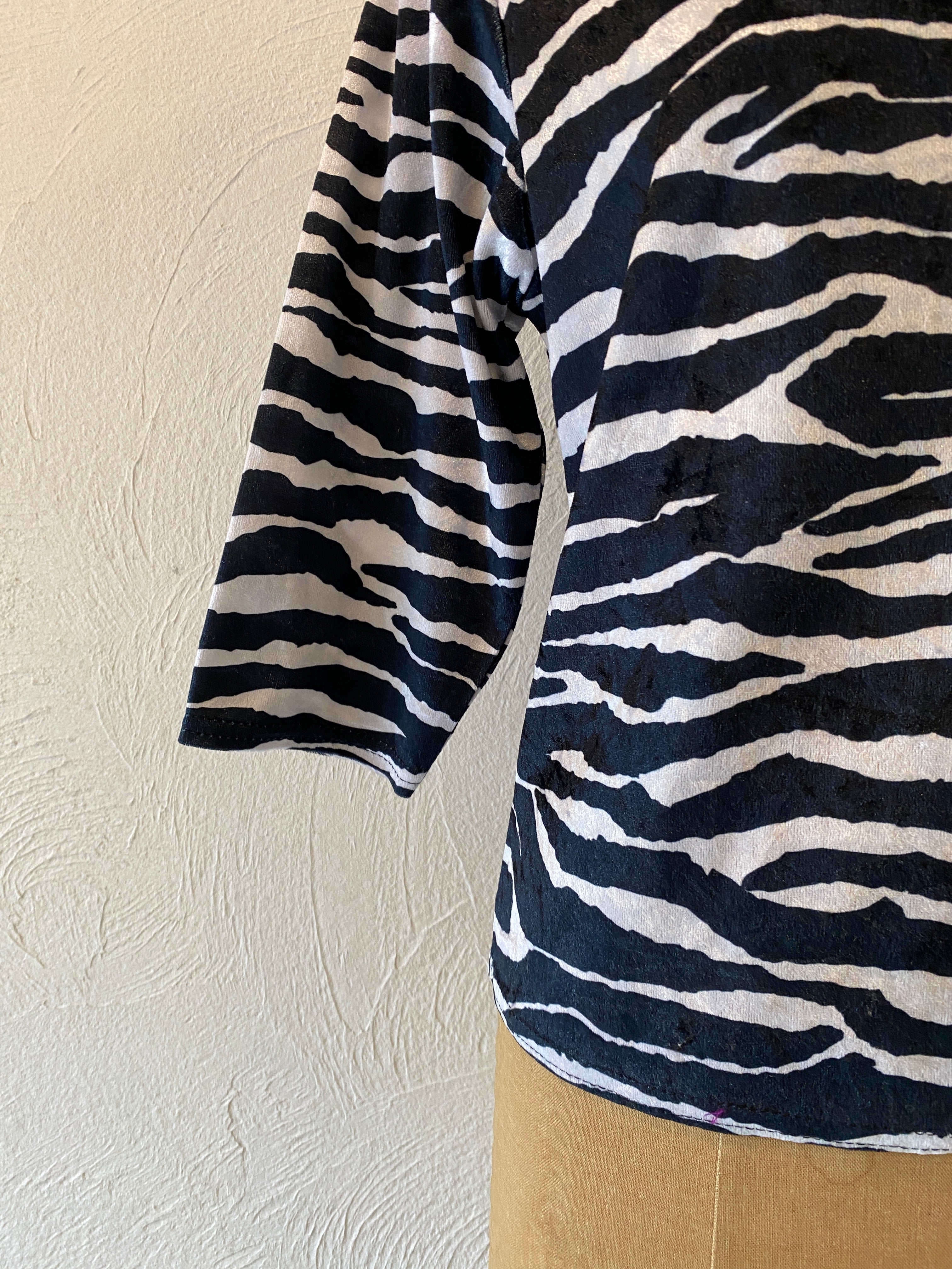 zebra velours T