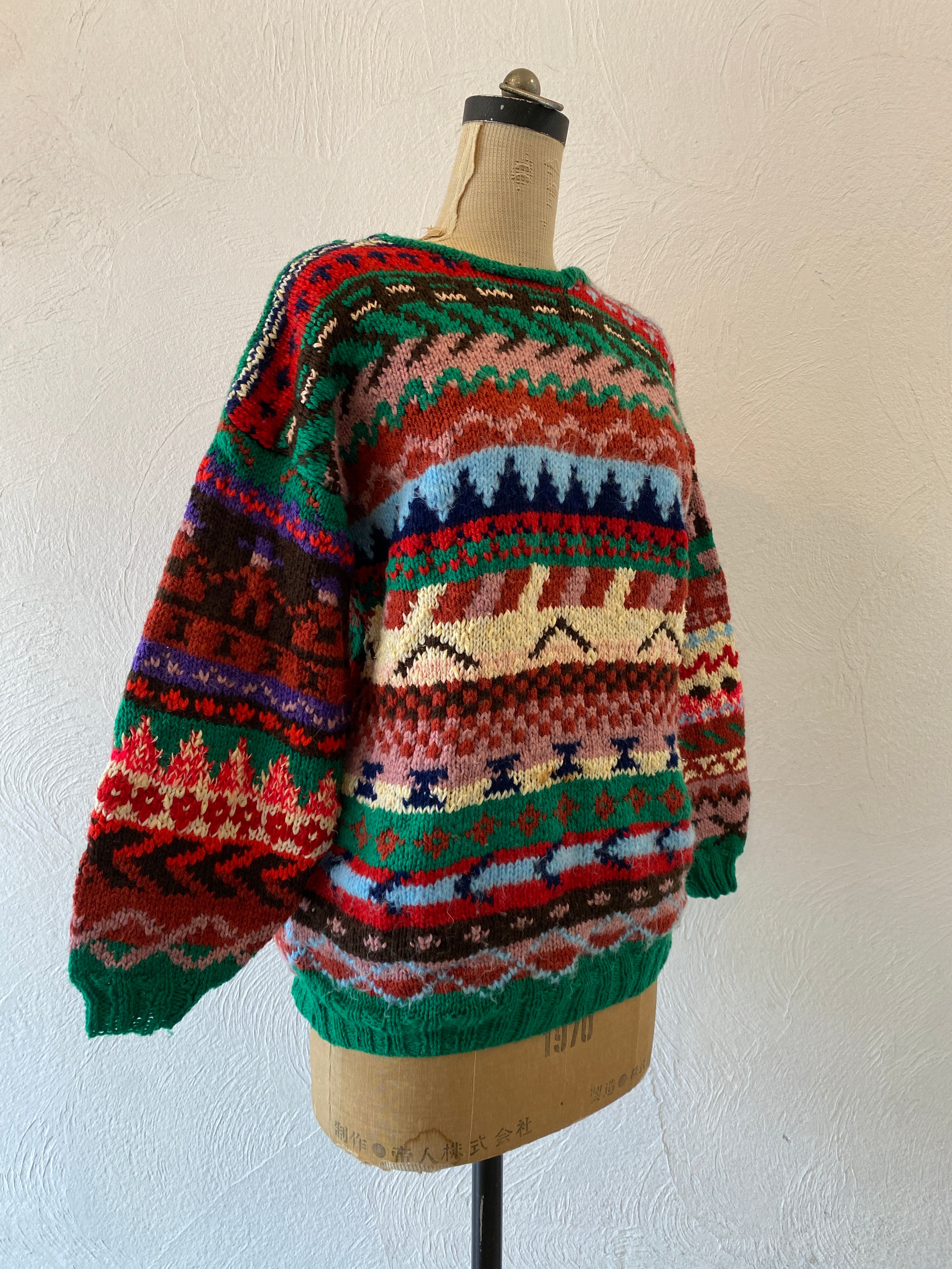 double sided sweater