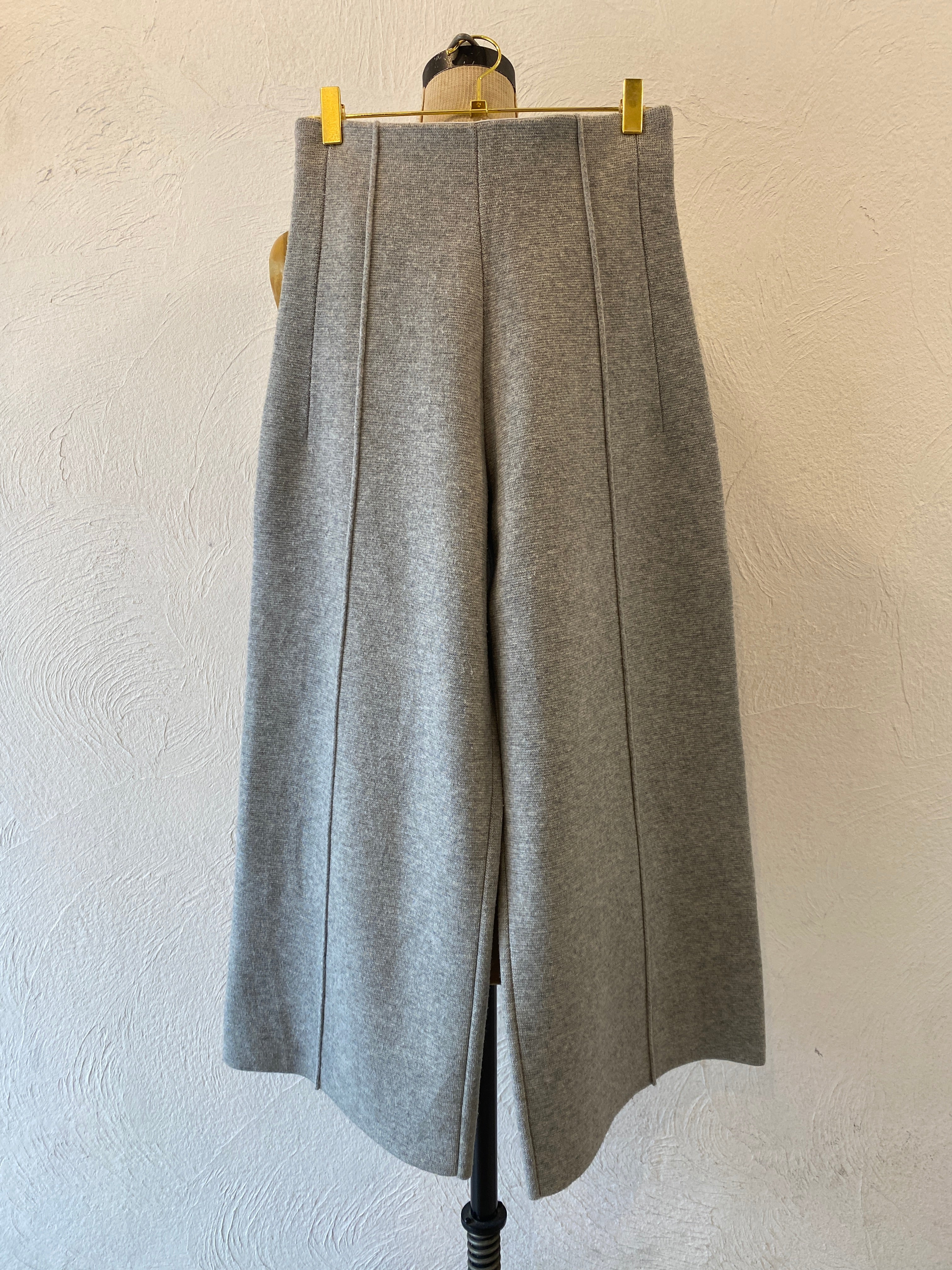 wide knit pants