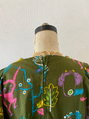 animal blouse