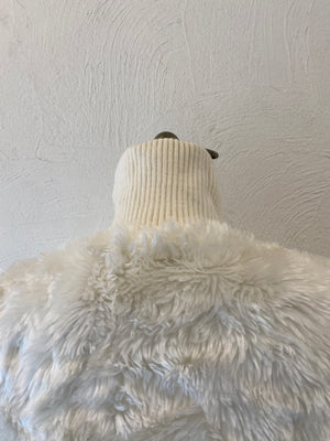 fur rib vest