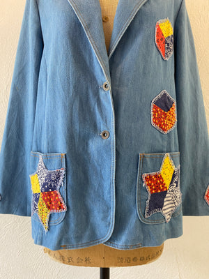 patch cotton jacket