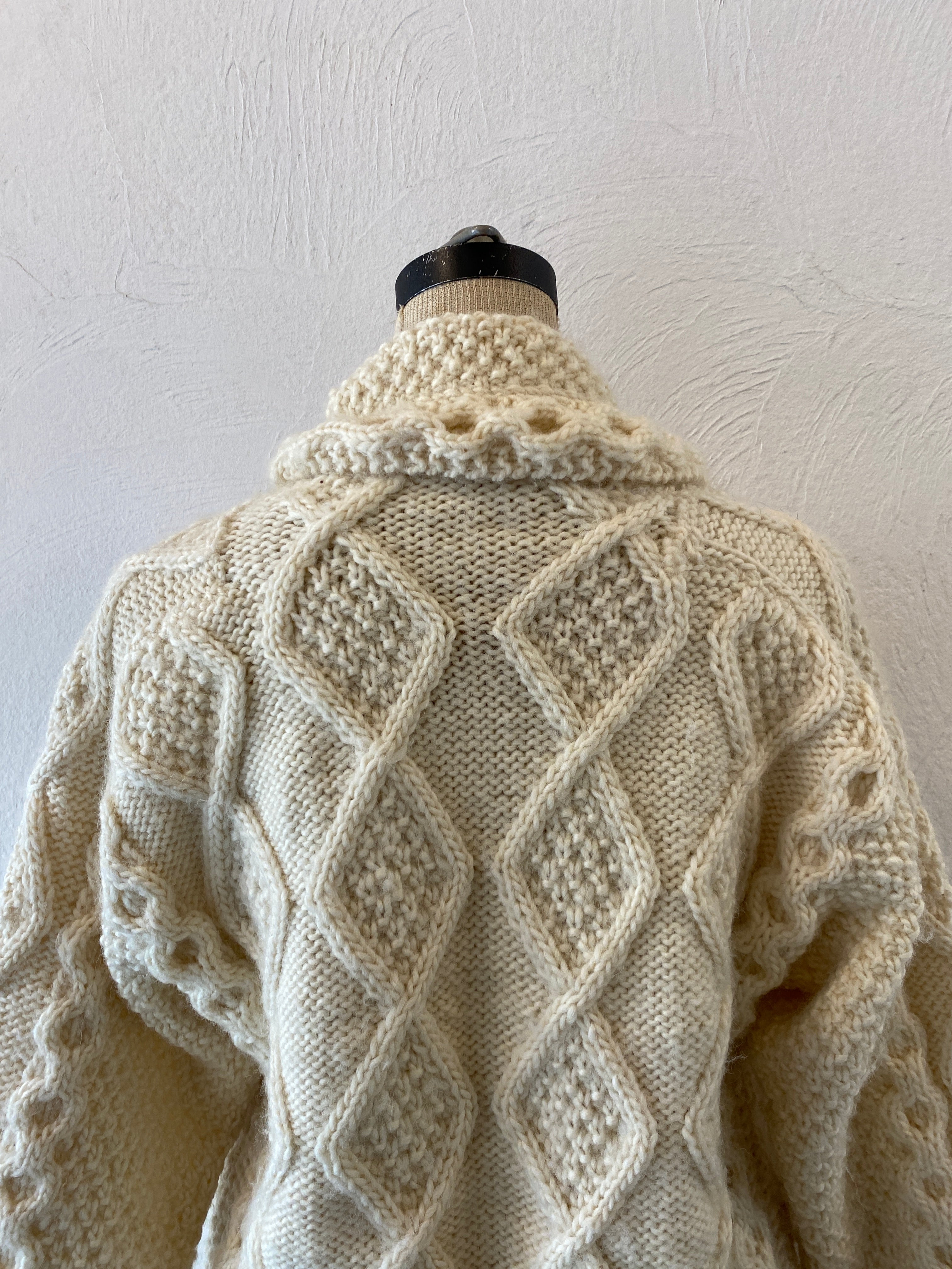 aran knit jumper