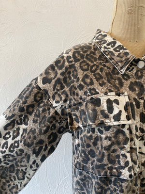 white leopard jacket