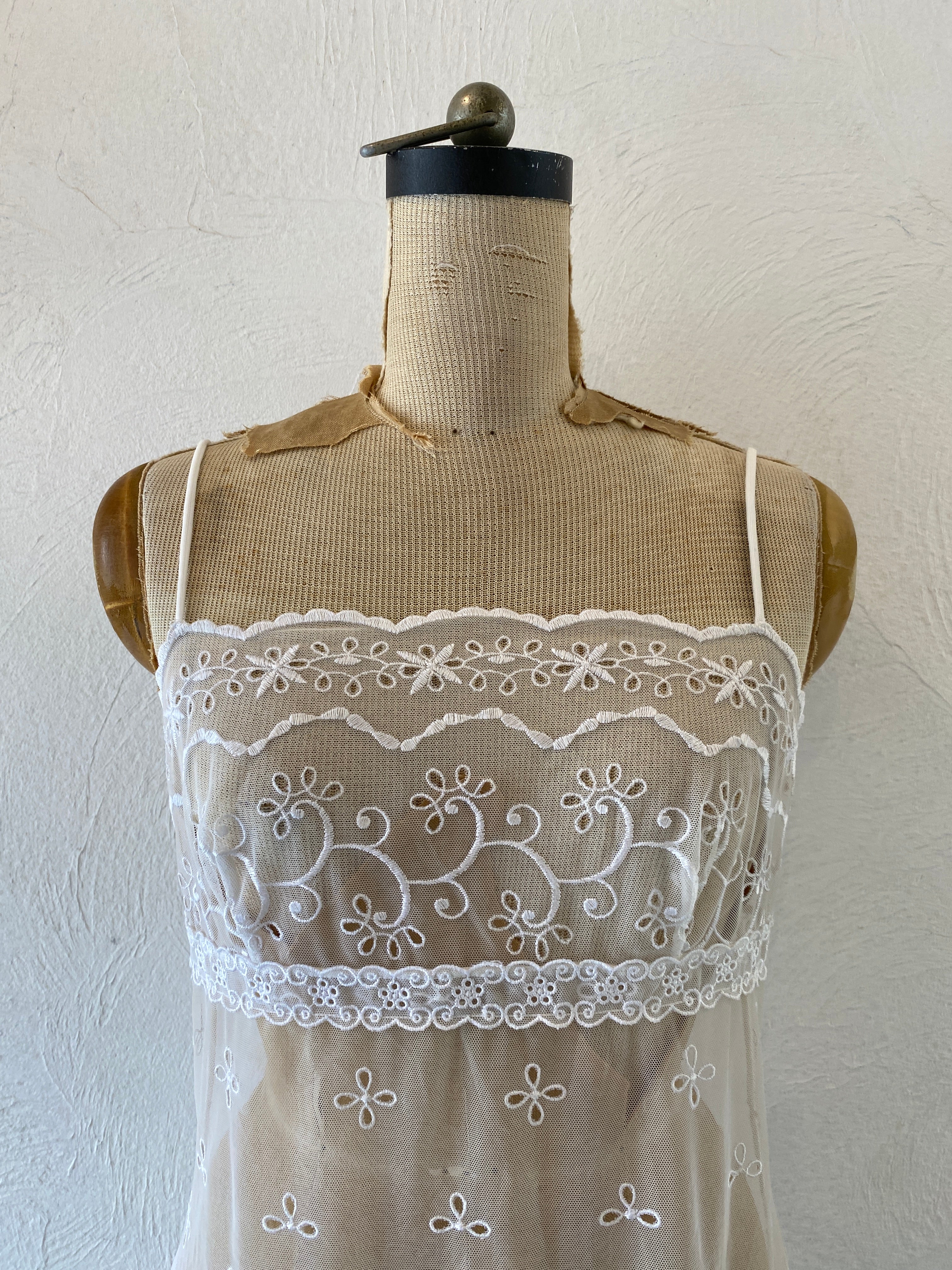 embroidery through camisole