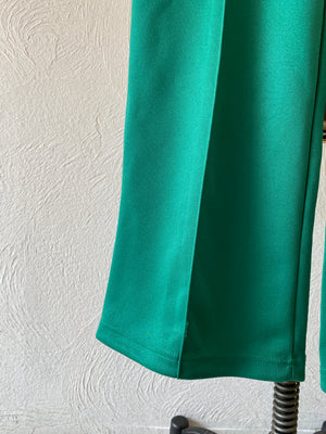 green jersey pants