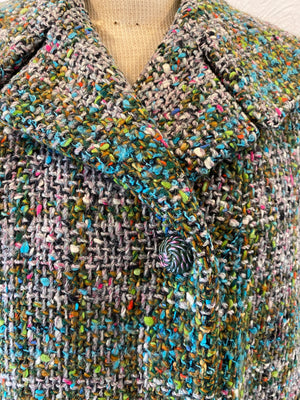 vintage tweed coat
