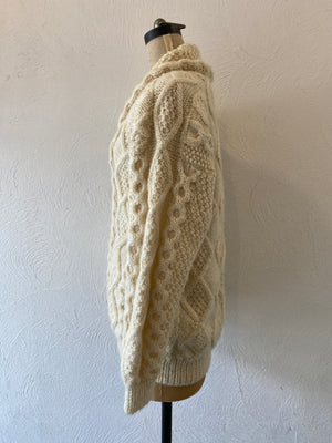 aran knit jumper