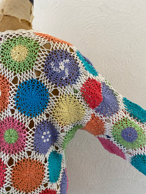 motif cotton knit