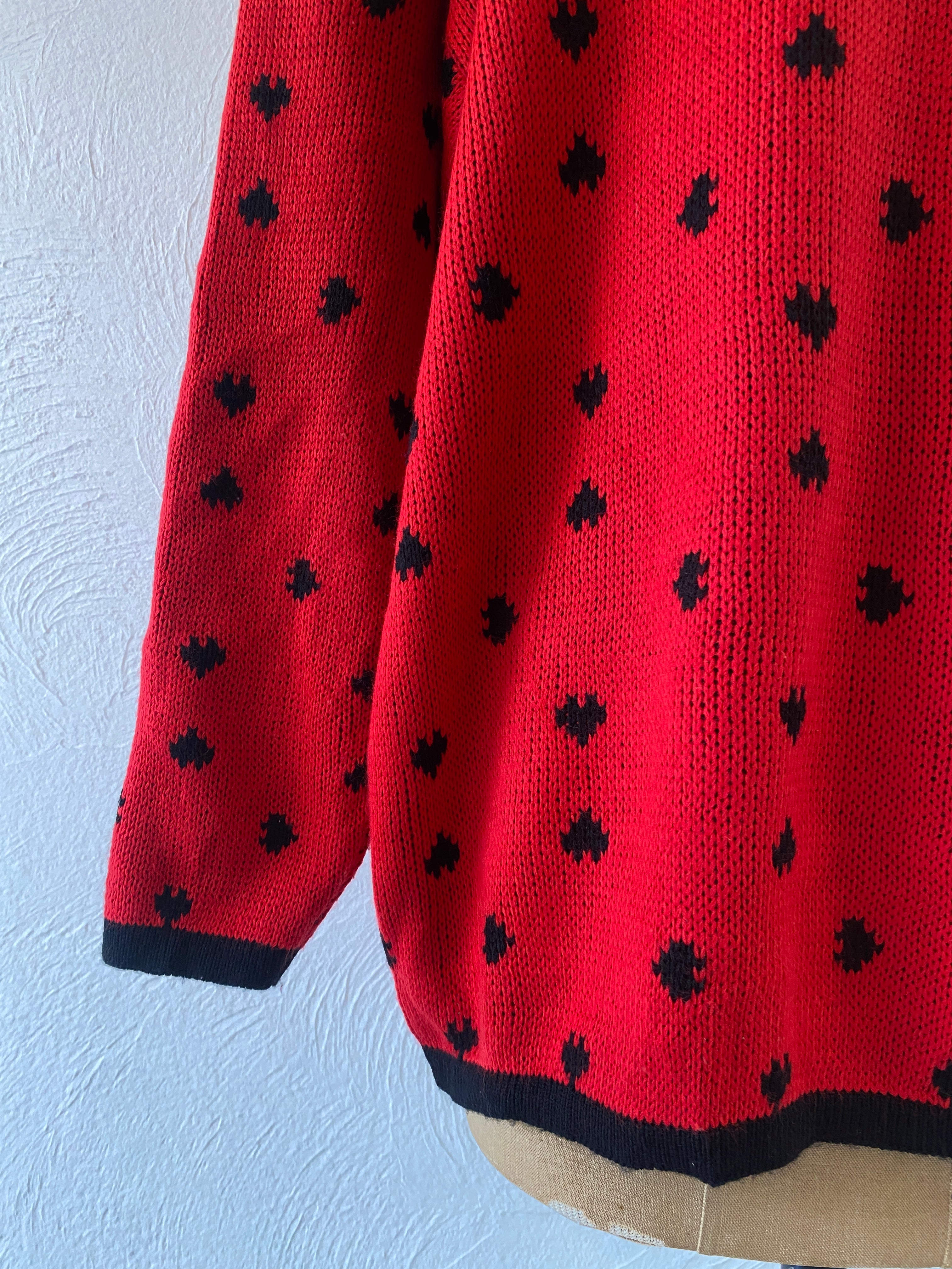 heart panda sweater