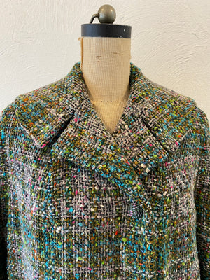 vintage tweed coat