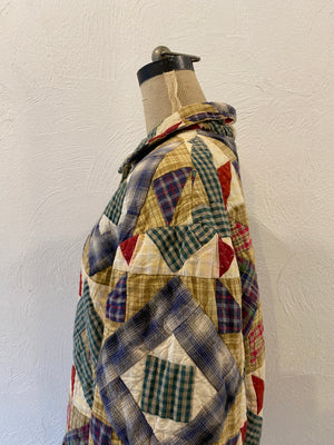 2way patchwork jacket