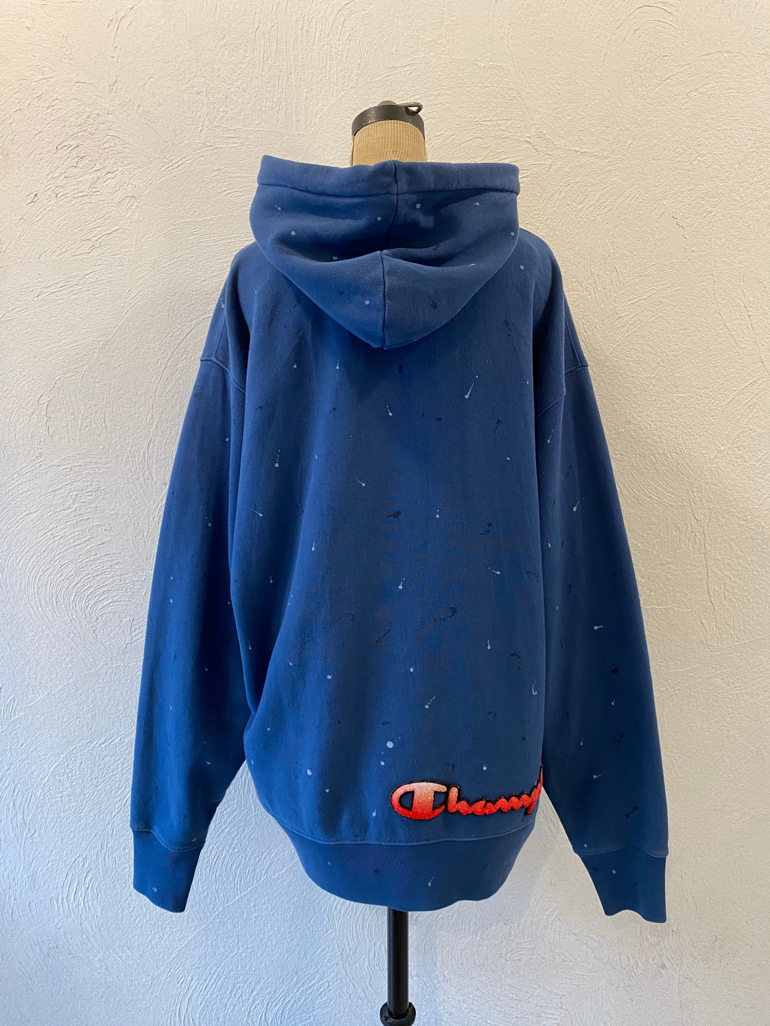 dot paint hoodie sweat