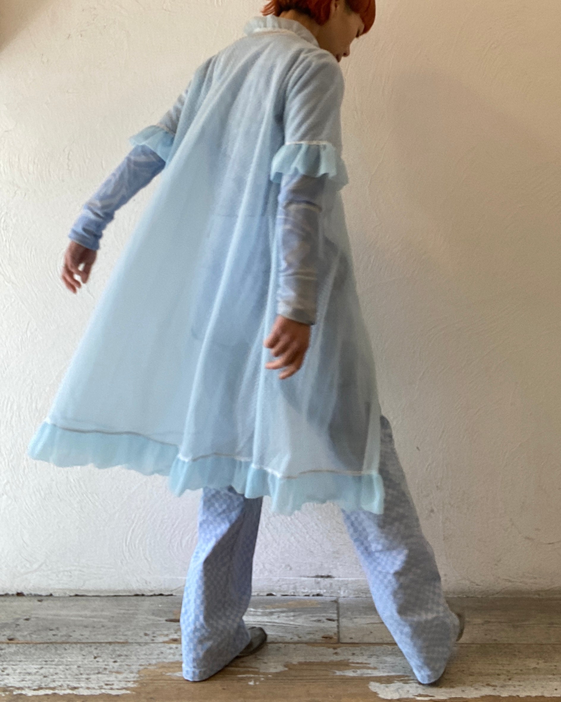 dot through gown