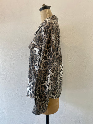 white leopard jacket