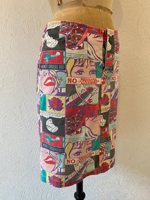 american comic skirt