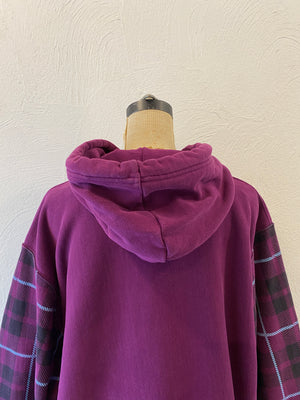 murasaki check sweat