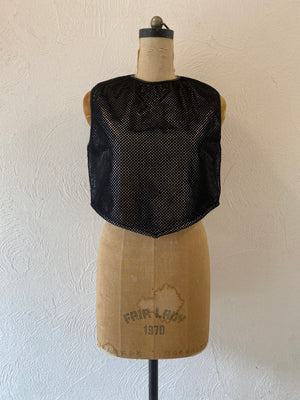 silver bonding mesh vest