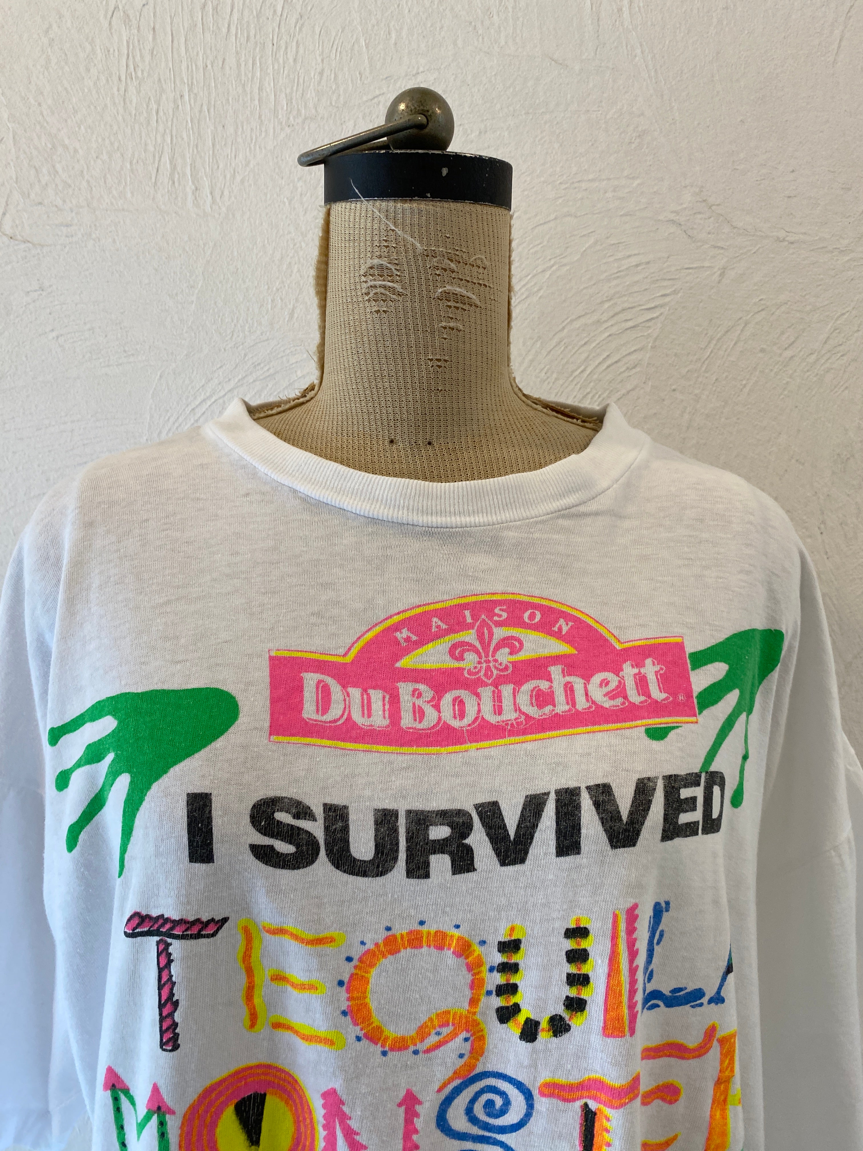 neon print T