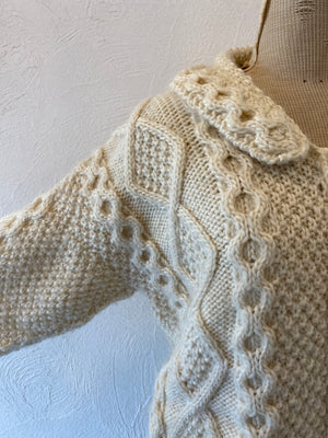 aran knit jumper