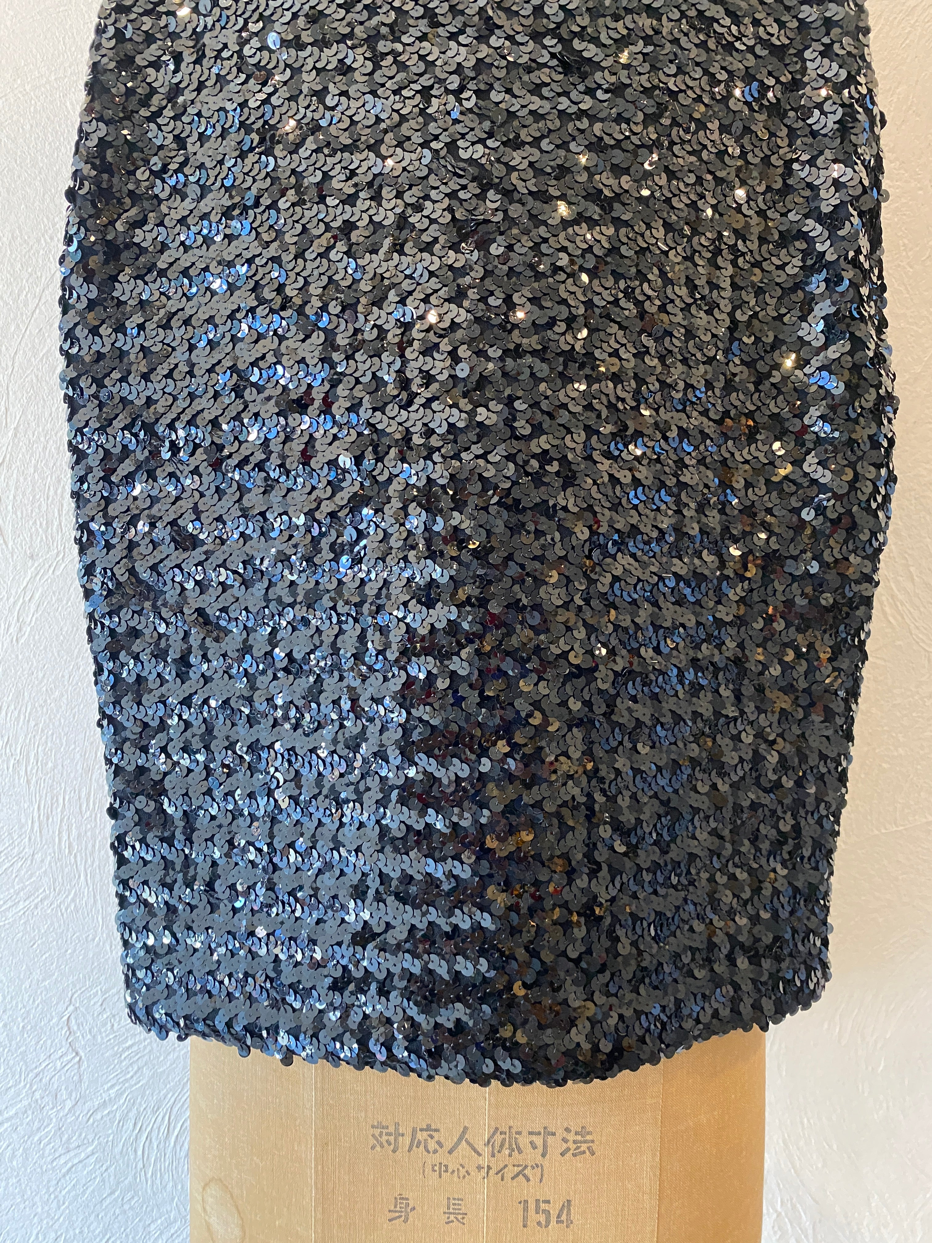 spangle knit skirt