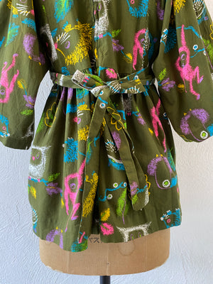 animal blouse