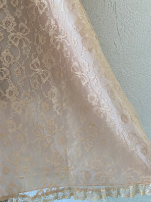 old ribbonlace gown