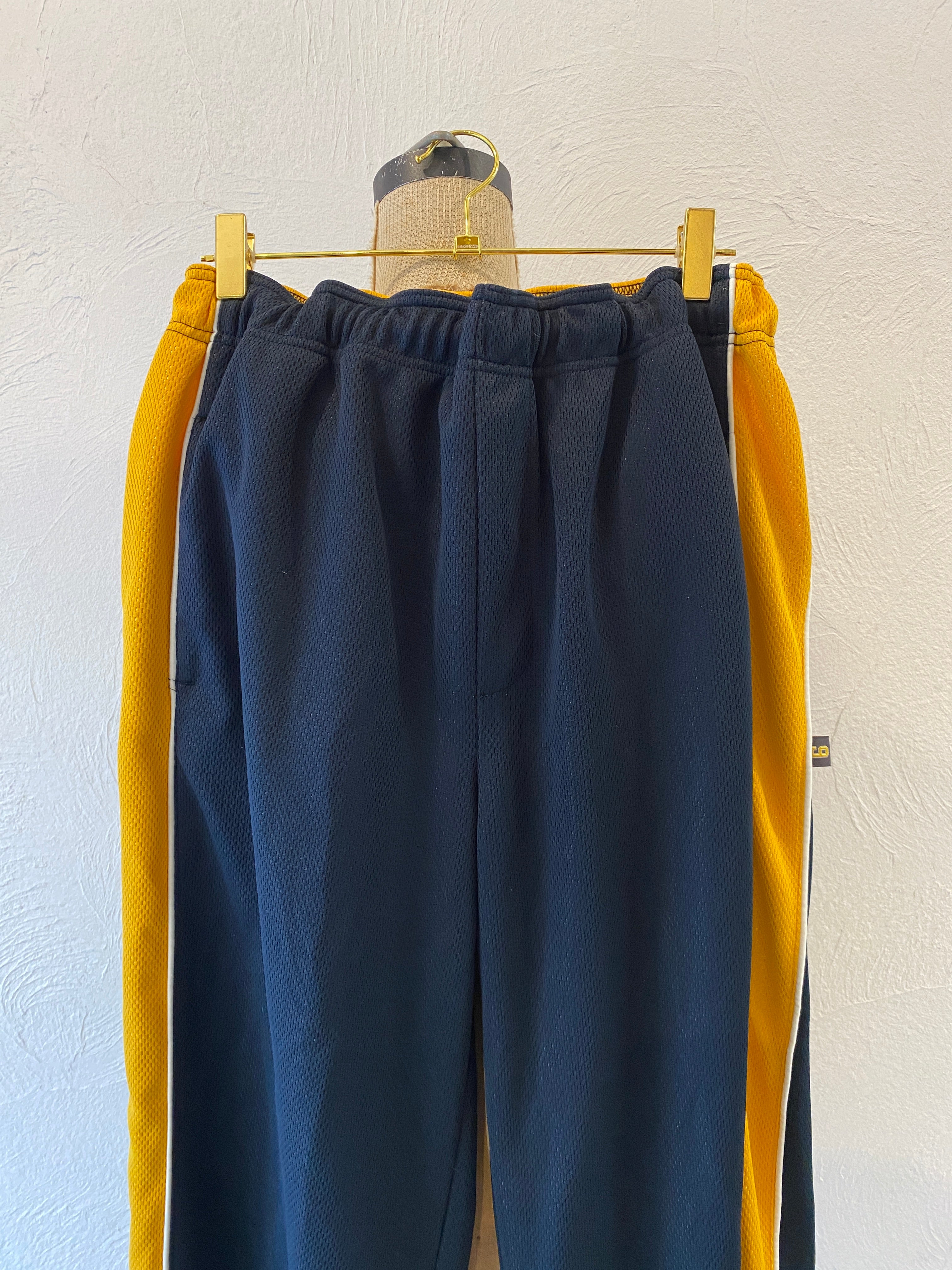 yellow line jersey pants