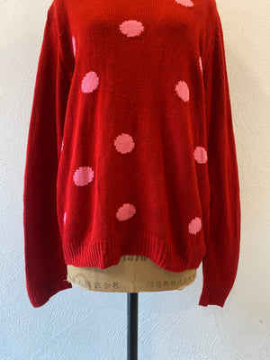 big dot knit