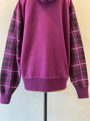 murasaki check sweat