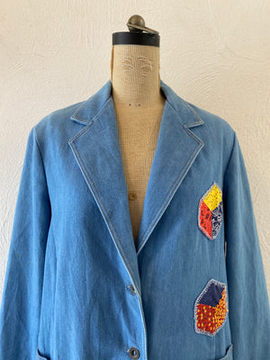 patch cotton jacket