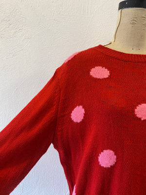 big dot knit