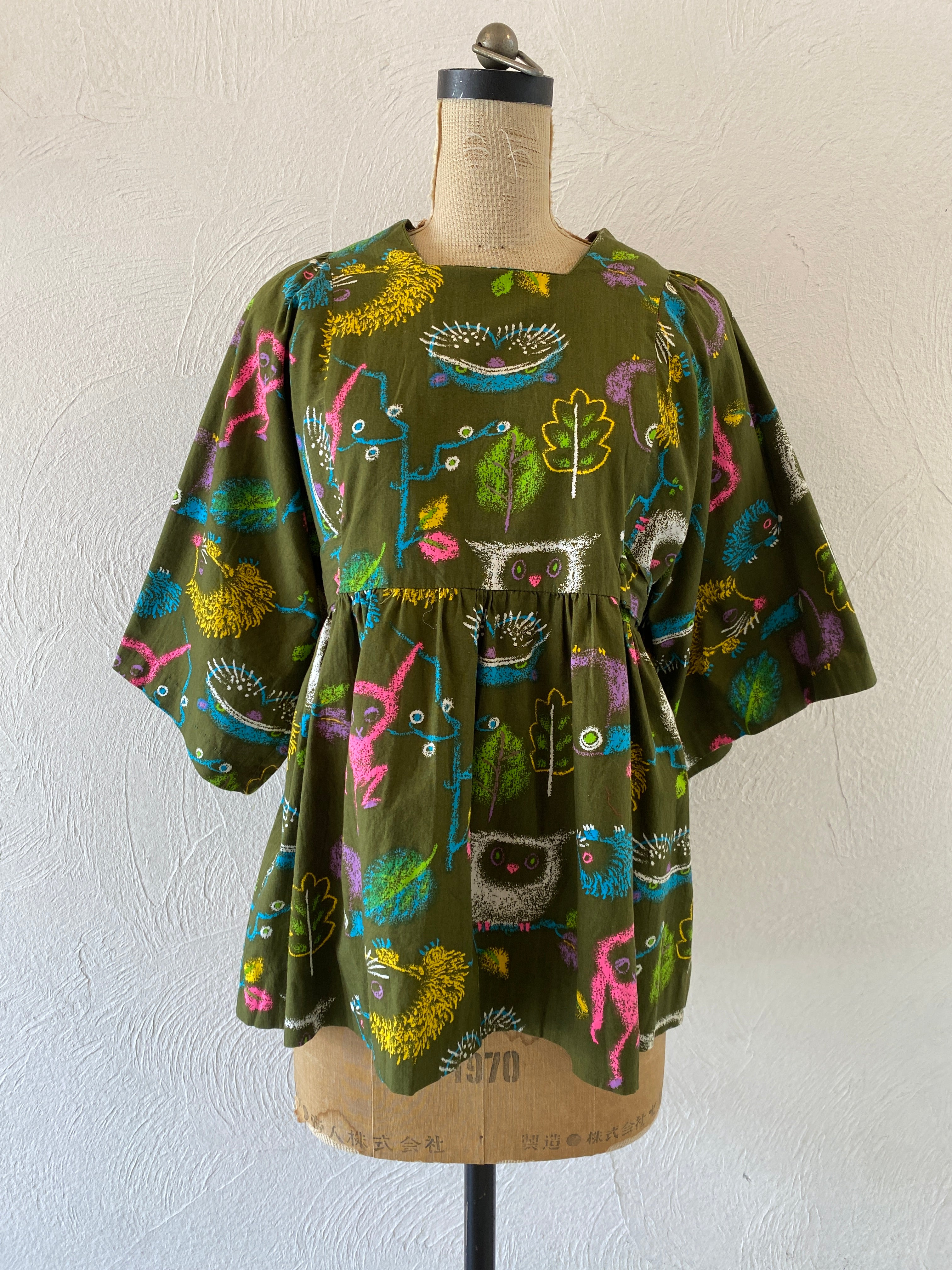 animal blouse