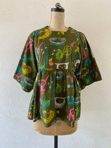 animal blouse