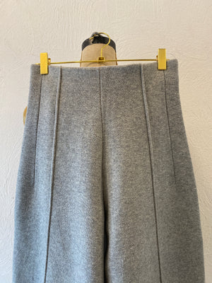 wide knit pants