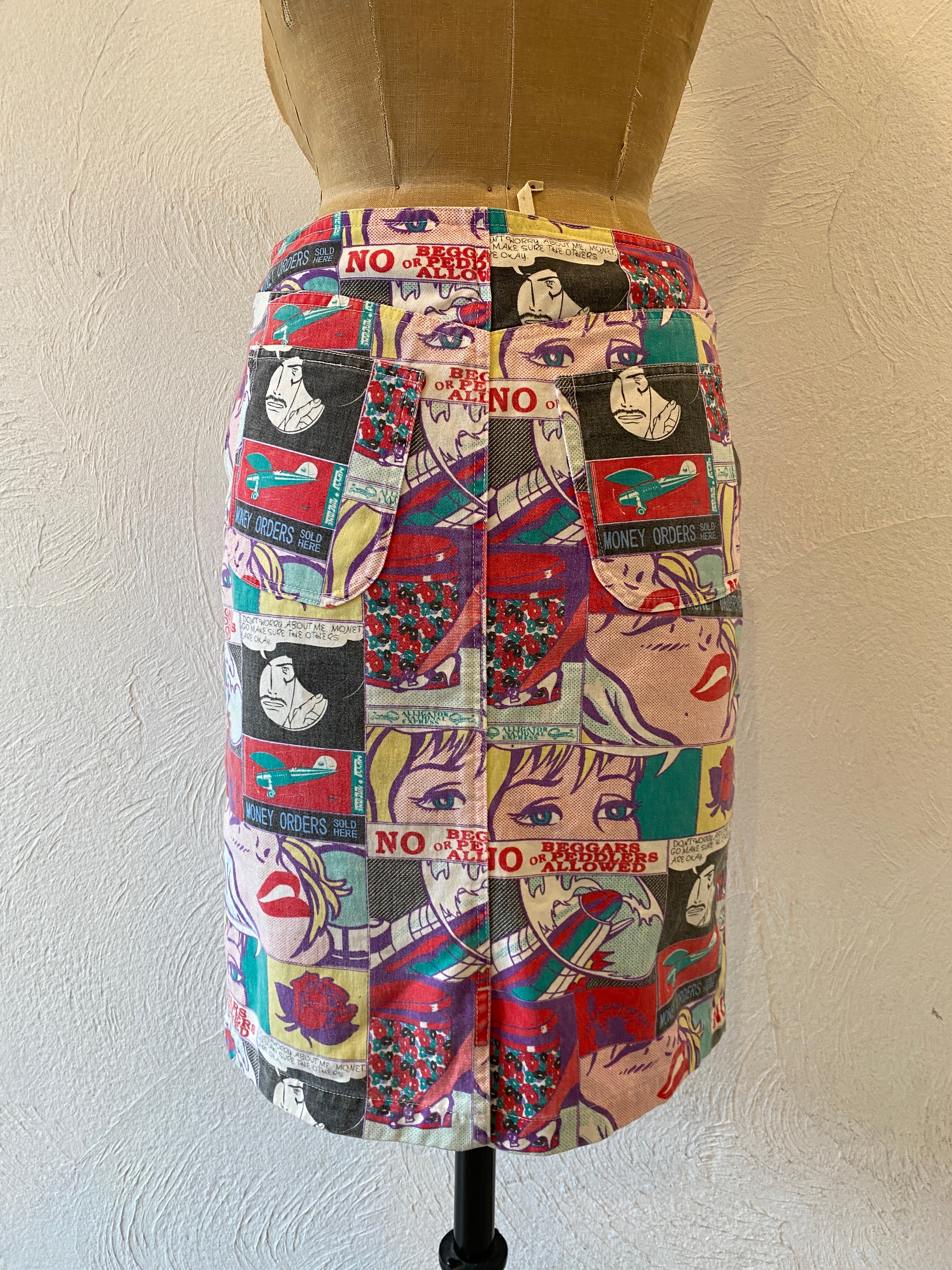 american comic skirt