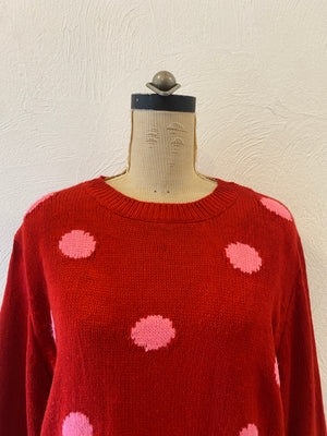 big dot knit