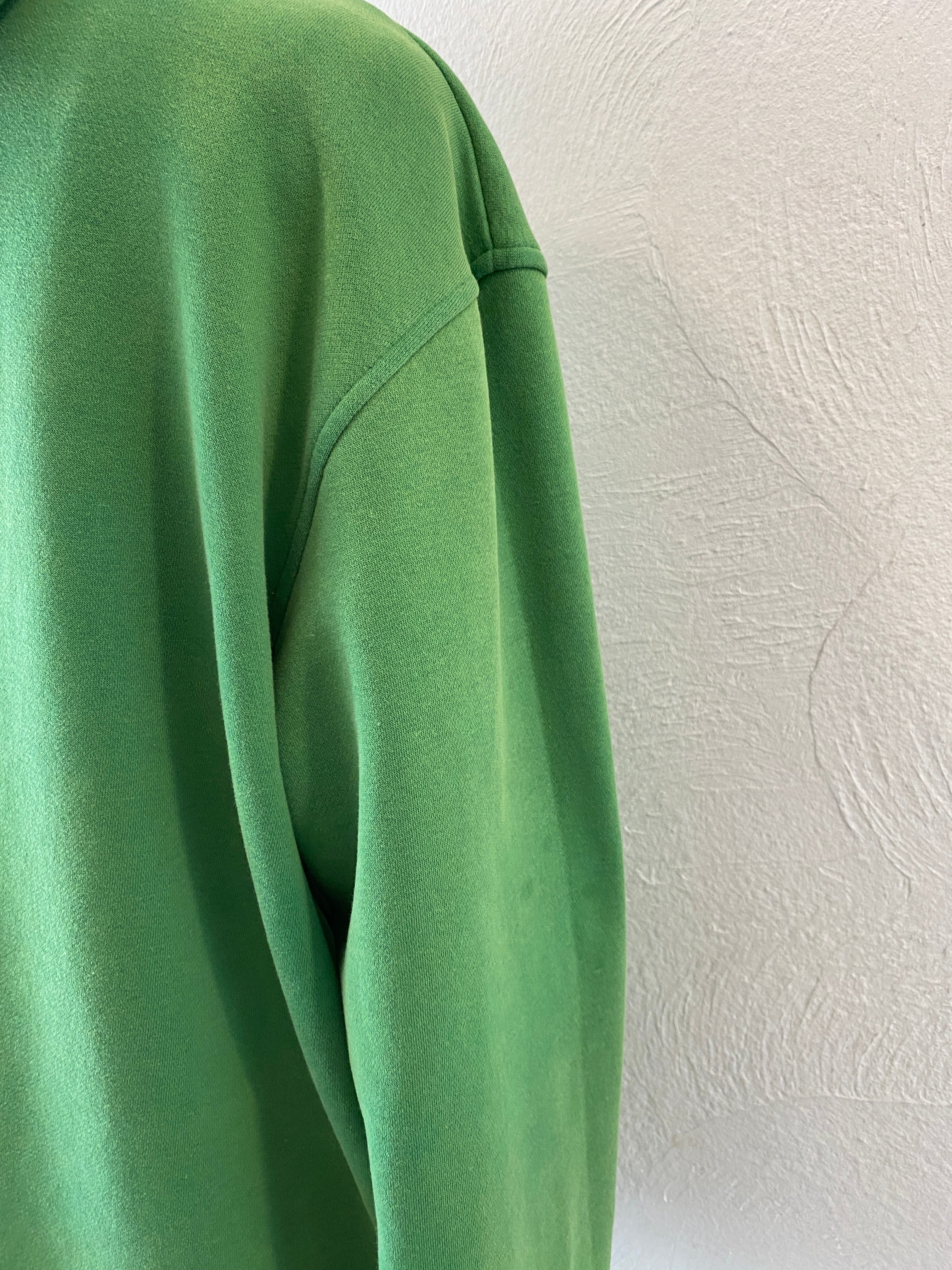 green hoodie sweat