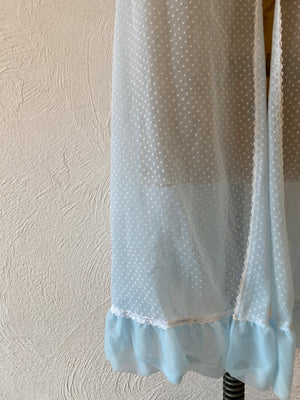 dot through gown