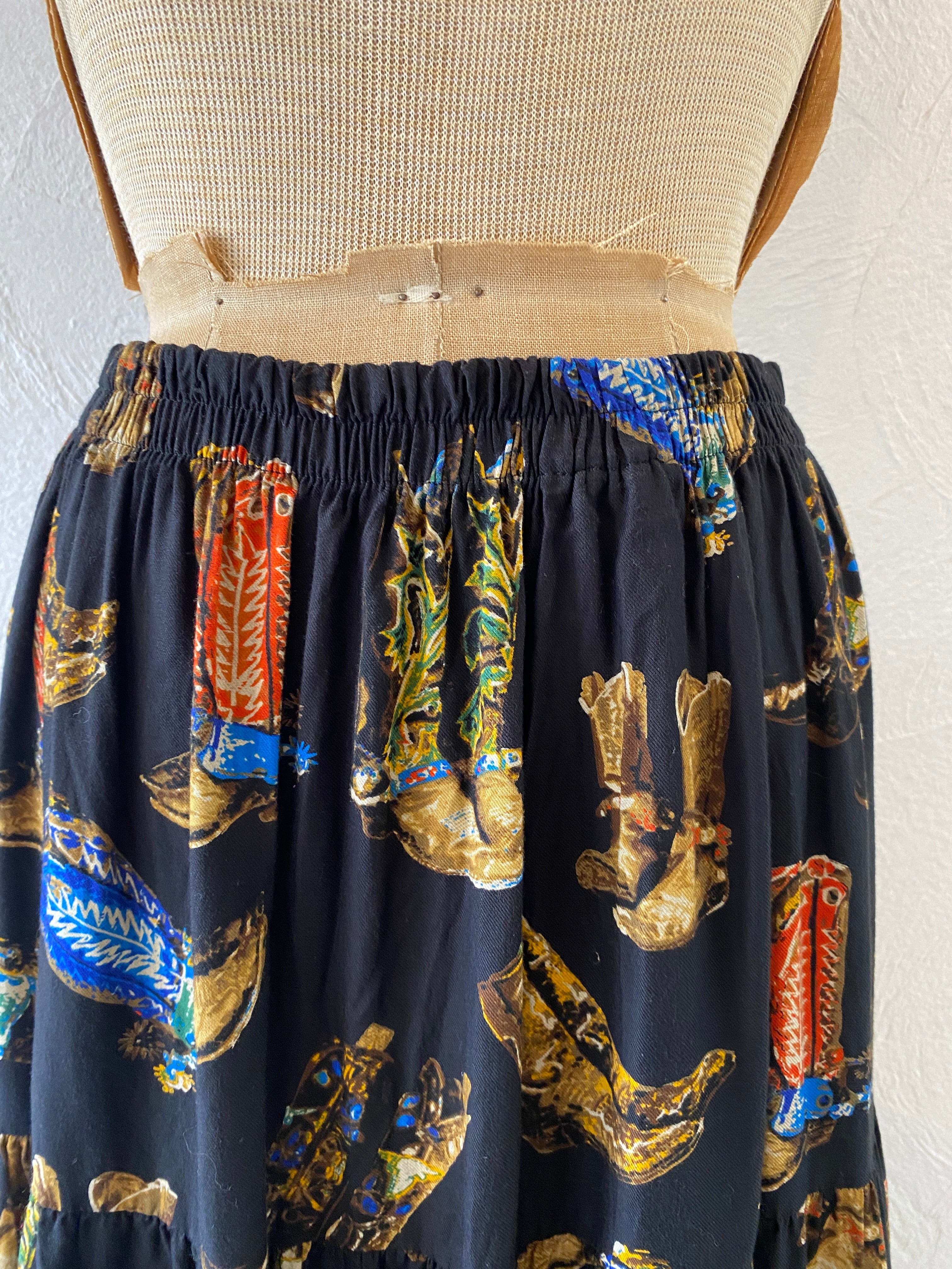 Westernboots skirt