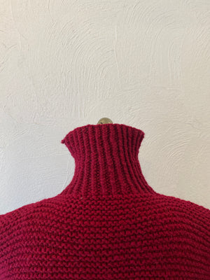 hand knit vest