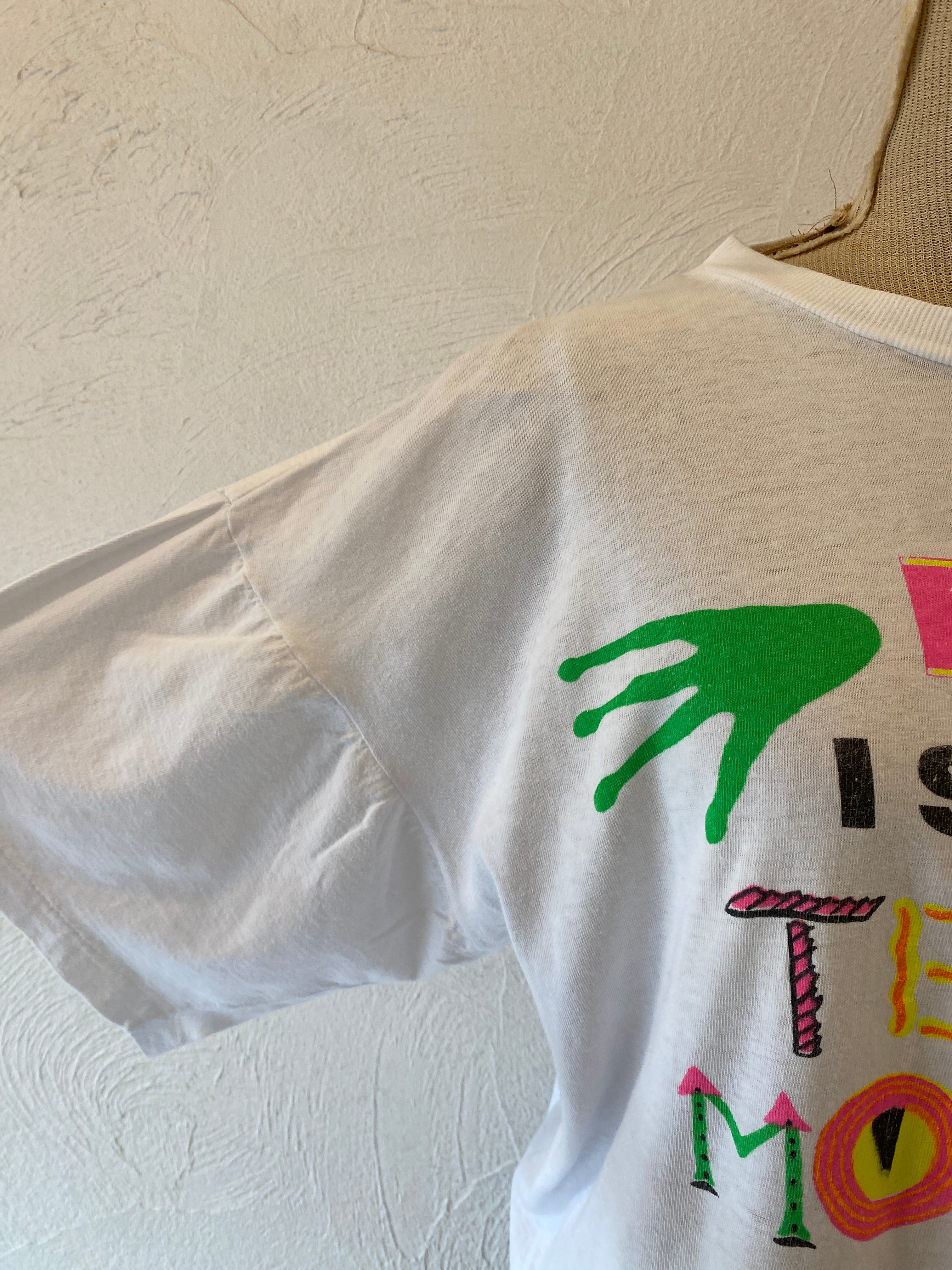 neon print T