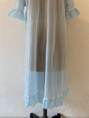 dot through gown