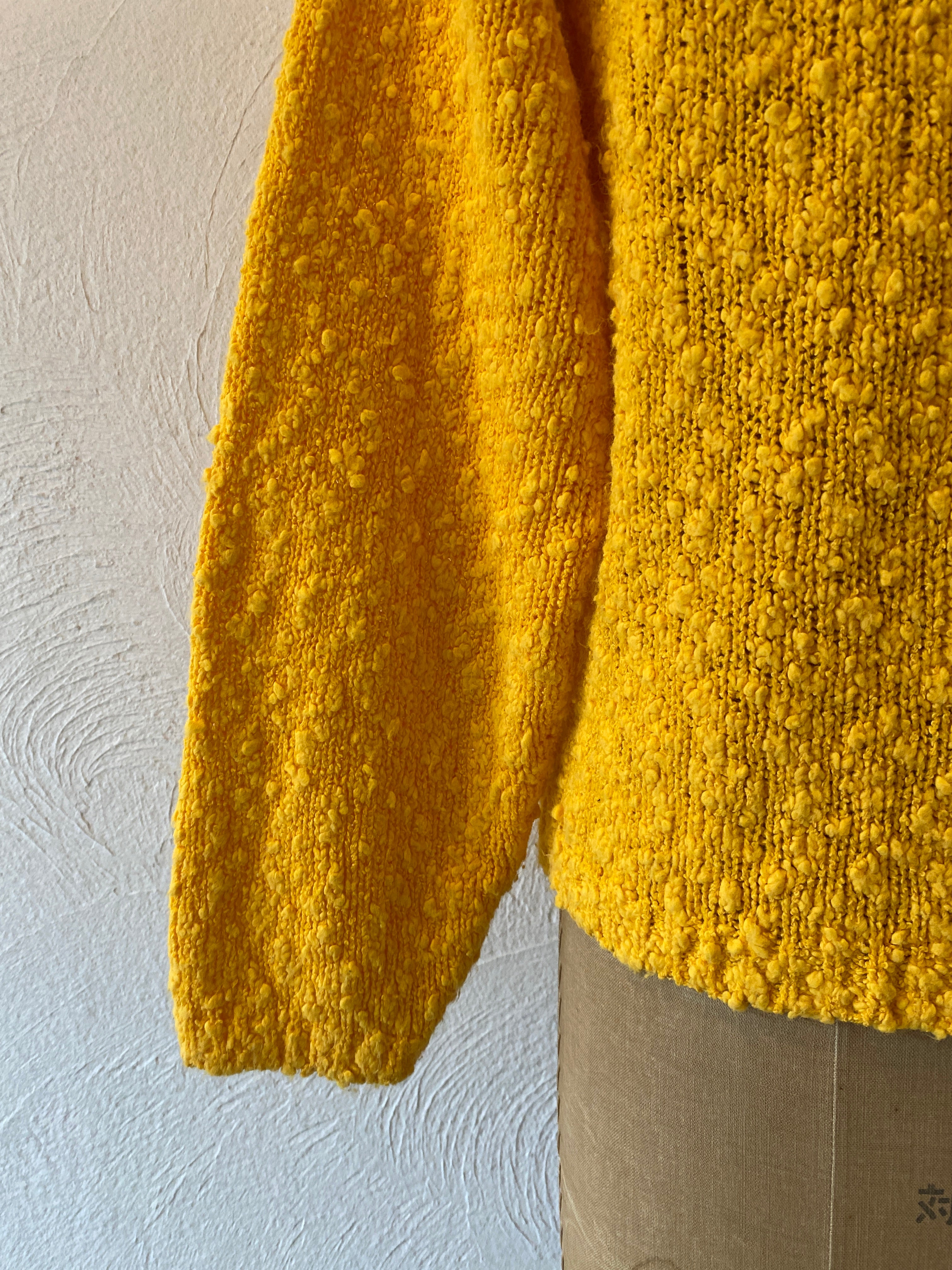 yamabuki yellow knit