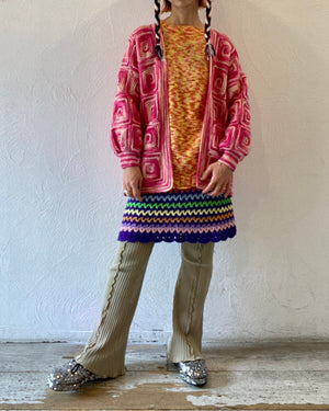 hand knit cardigan