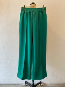 green jersey pants