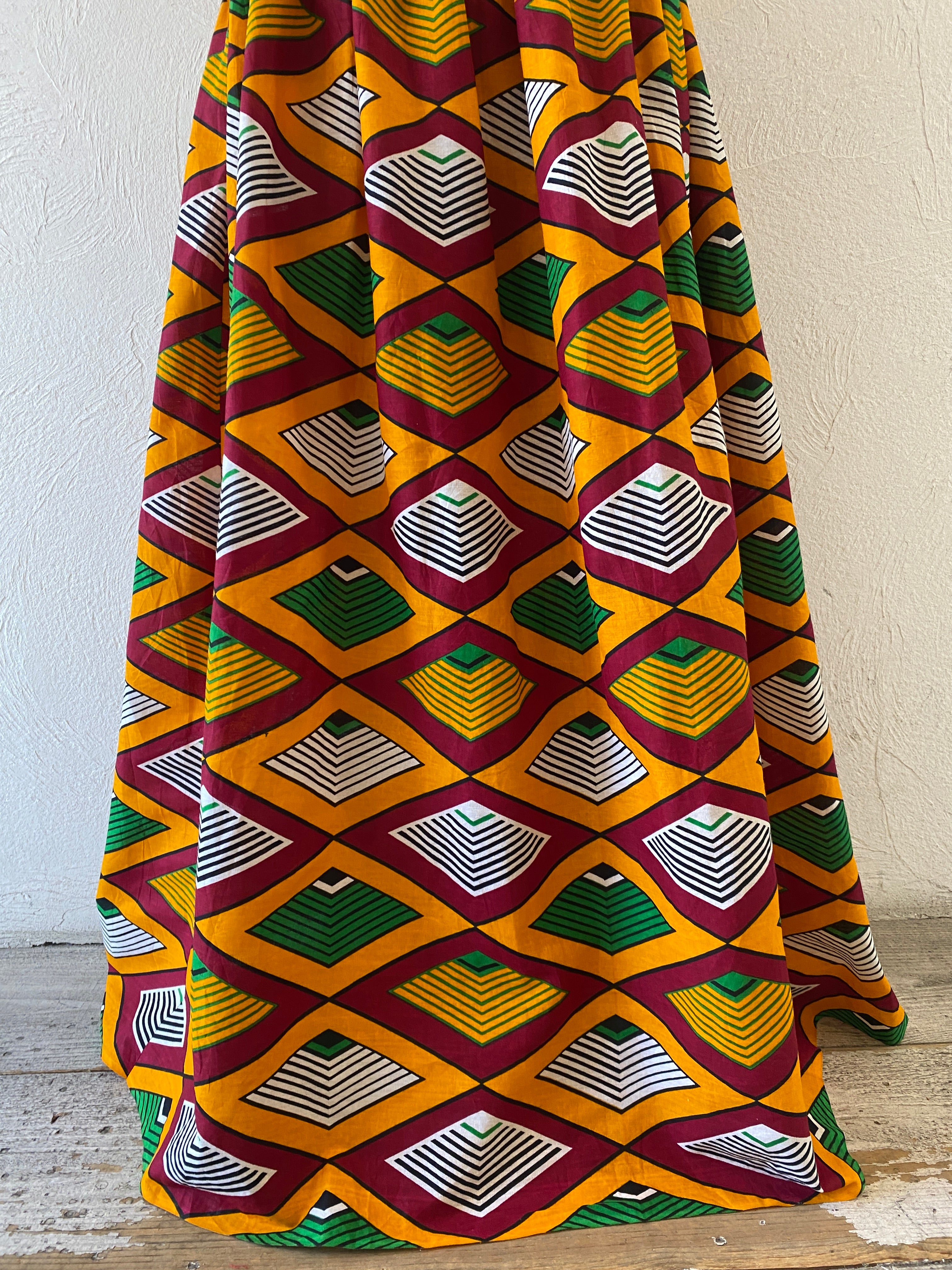 long cotton skirt