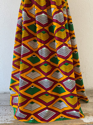 long cotton skirt