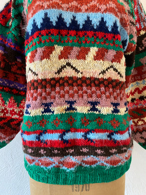 double sided sweater