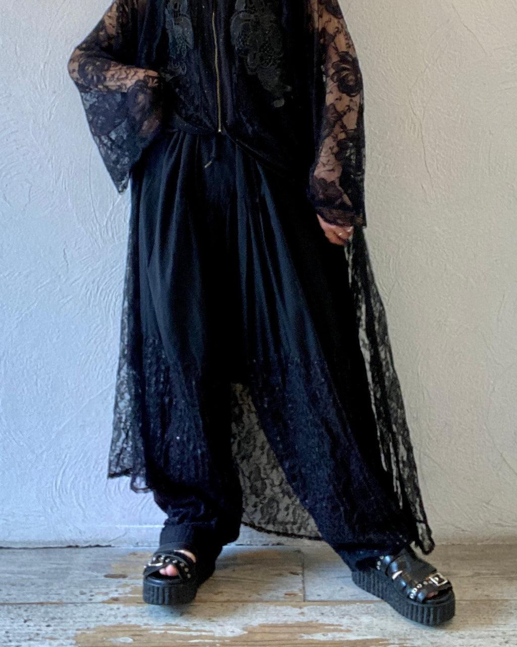 spangle volume pants